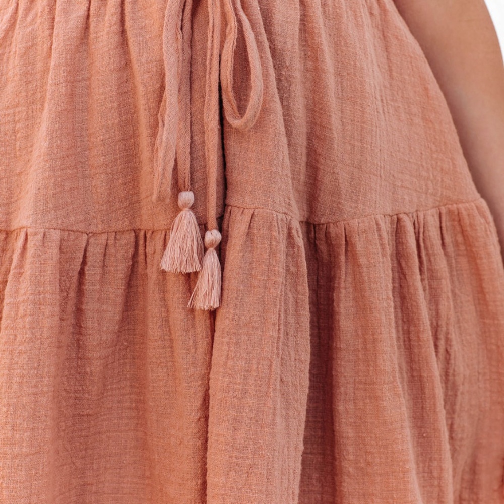 KELCIE COTTON BABYDOLL DRESS - Picture 3 of 5